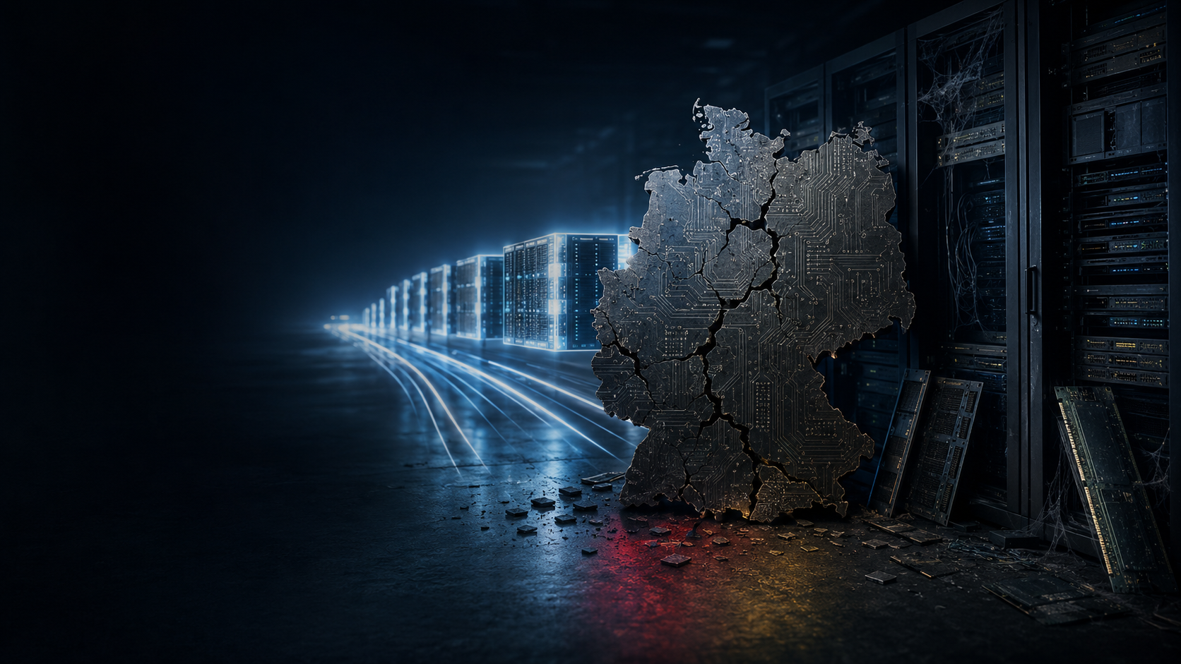 Speicherkrise in Deutschland: Ein Abstieg in die Bedeutungslosigkeit